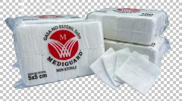 Gasa No Esteril 5x5 x400gr - Mediguard
