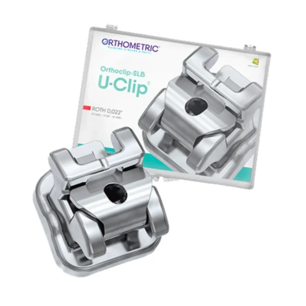 Brackets metalico autoligado u-clip