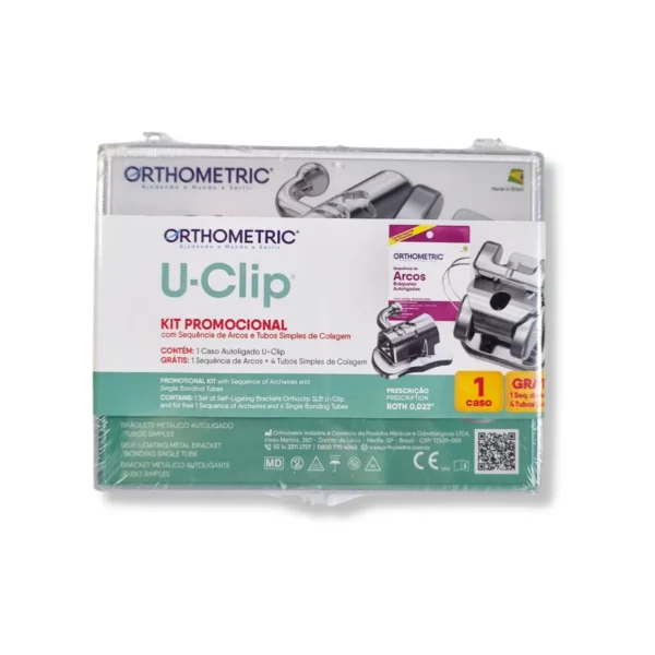 Brackets Metálicos Autoligados U-CLIP