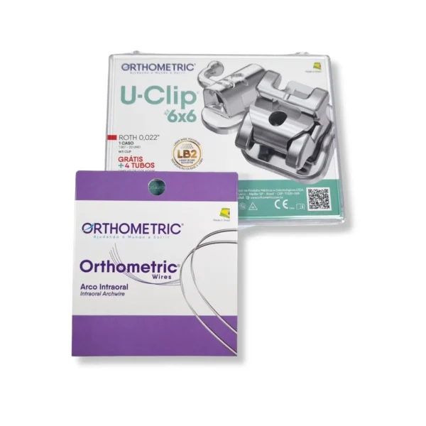 Brackets Metálicos Autoligados U-CLIP