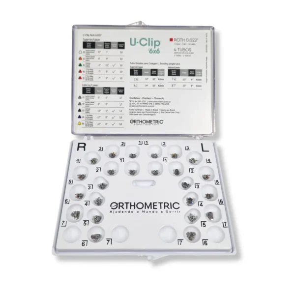 Brackets Metálicos Autoligados U-CLIP