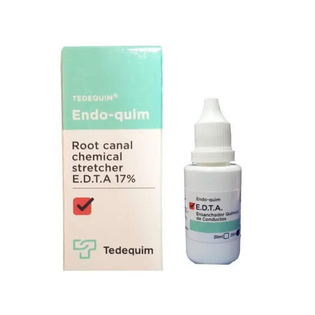 EDTA ensanchador químico de conductos
