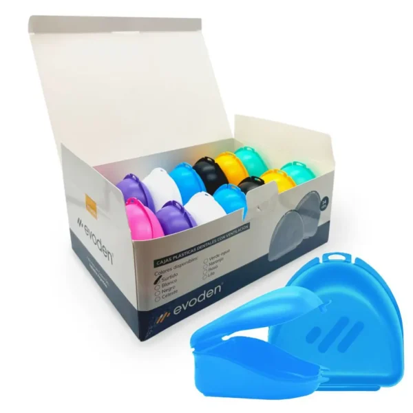 Cajas de ortodoncia x14 unidades evoden (colores surtidos)