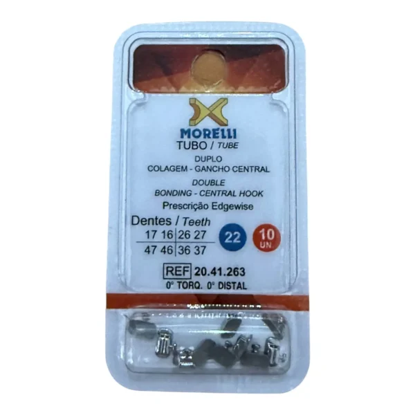 Tubo doble 0° Grados Morelli