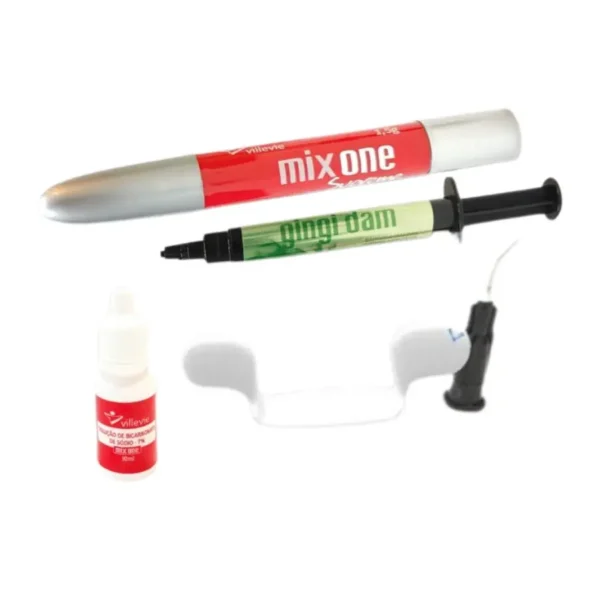 Blanqueamiento al 35% MIX ONE ( lápiz aplicador ) + barrera gengival y accesorios