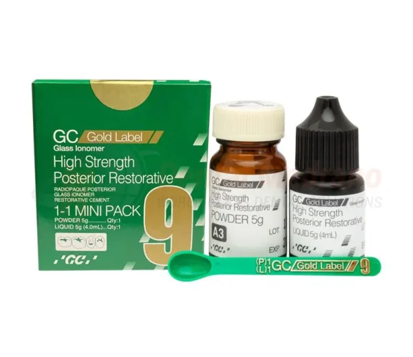 Ionómero Fuji 9 para restaurar GC Gold Label