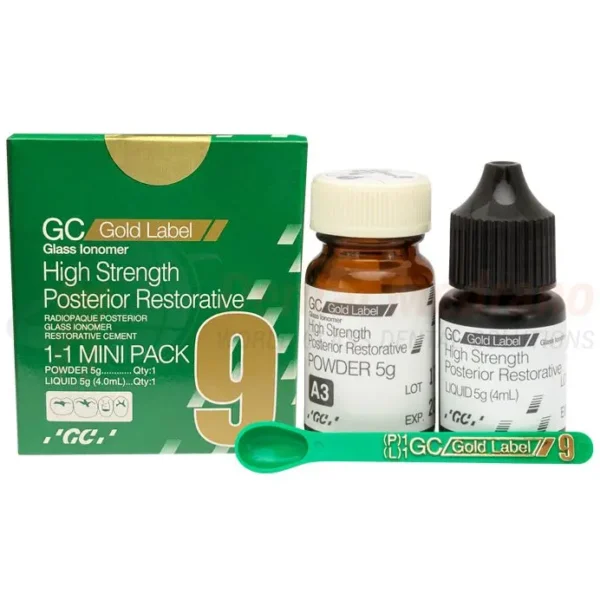 Ionómero Fuji 9 para restaurar GC Gold Label