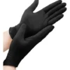Guantes de nitrilo negro