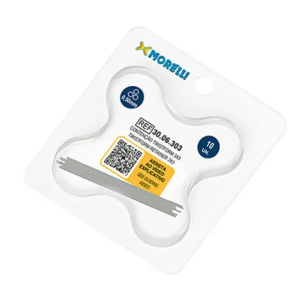 Varillas de Contención TwistForm 3x3 -0,50mm Morelli X10u