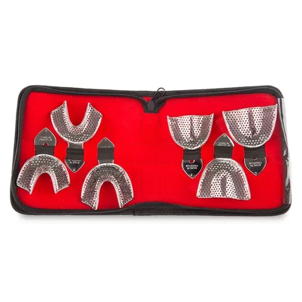 Kit cubetas perforadas Premium para dentados x 6