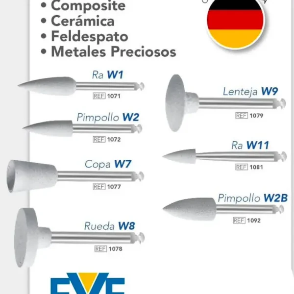 Pulidores para C.A x7 – EVE